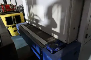 C-Mec 001 odjehlovací stroj GECAM G 11 RTR