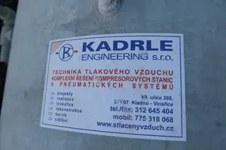 C-Mec 002 kompresor ATLAS COPCO SV GA 37 FF s tlakovou nádobou
