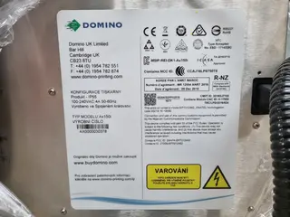 ROYAX 02. Inkoustová tiskárna Domino Ax150i