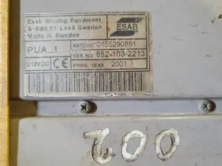 PSJ 02. Svářečka Esab LUD 450 s podavačem PUA 1