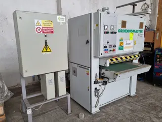 C-Mec Kladno 020 bruska Grindingmaster GR-2200-900 s odsávání POC 30