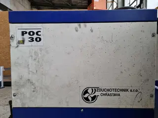 C-Mec Kladno 020 bruska Grindingmaster GR-2200-900 s odsávání POC 30