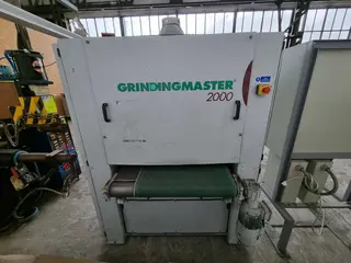 C-Mec Kladno 020 bruska Grindingmaster GR-2200-900 s odsávání POC 30