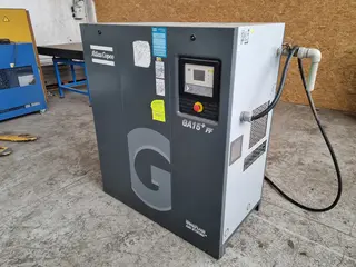 C-Mec Kladno 021 vzduchový kompresor ATLAS COPCO GA 5 vč. tlakové nádoby