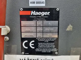 C-Mec 027 hydraulický bodový lis Haeger 824-WT-1H