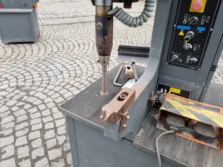 C-Mec Kladno 272 hydraulický bodový lis Haeger 618PLUS-H