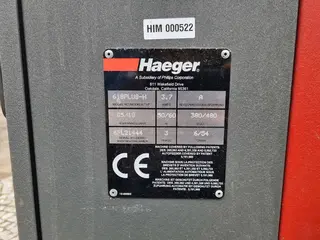 C-Mec Kladno 272 hydraulický bodový lis Haeger 618PLUS-H