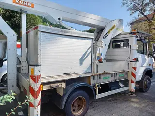 50. e - aukce ČEZ MERCEDES BENZ VARIO 816DA 4X4 S PLOŠINOU, RZ 8T58149
