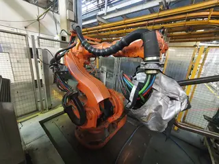 03. Robotické pracoviště pro bodové svařování