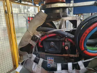 03. Robotické pracoviště pro bodové svařování