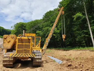 03. Trubkoukladač KOMATSU D 155 C1, nr. 23482