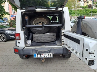 VŘ č. 14 ČEZ Jeep Wrangler 2.8 CRD, RZ 1TC7311