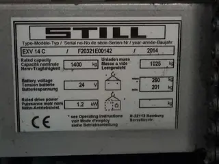 C-Mec 030 soubor 5 ks. paletovacích vozíků elektrických