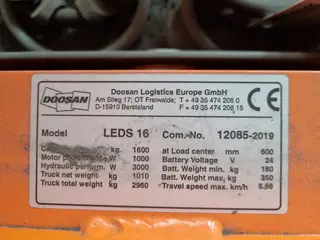 C-Mec 030 soubor 5 ks. paletovacích vozíků elektrických