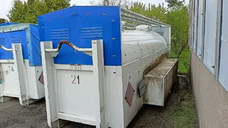 04 e-aukce ČEZ KONTEJNER NA OLEJ 8M3, RO OPO, 2600061