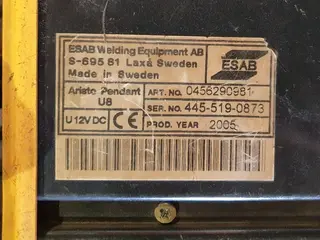 PSJ 04. Svářečka Esab AristoMig 450W s podavačem AristFeed 48-4