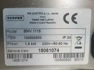 Série LETMO 04 Vodní lázeň výrobce: REDFOX, typ REDFOX BMV 1115
