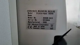 C-Mec 047 - Měřící stroj Mitutoyo Crysta-Apex C9206