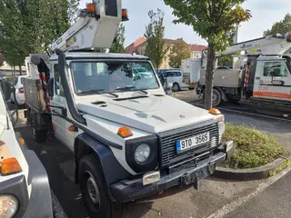 52. e - aukce ČEZ MERCEDES BENZ G 300 plošina Rothlehner 6U38221, RZ 9T03565
