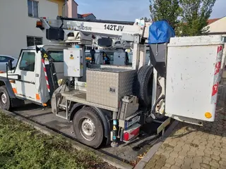 52. e - aukce ČEZ MERCEDES BENZ G 300 plošina Rothlehner 6U38221, RZ 9T03565