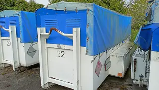 05 e-aukce ČEZ KONTEJNER NA OLEJ 8M3, RO OPO, 2600062