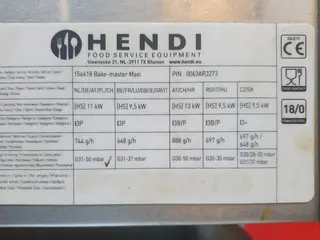 Série LETMO 05 Plynová pánev, typ: 154618 Bake-master Maxi