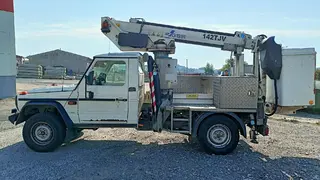 50. e - aukce ČEZ MERCEDES BENZ G 300 plošina Rothlehner, RZ 1TF6605