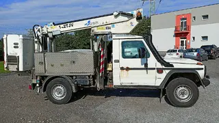 50. e - aukce ČEZ MERCEDES BENZ G 300 plošina Rothlehner, RZ 1TF6605