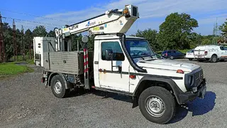 50. e - aukce ČEZ MERCEDES BENZ G 300 plošina Rothlehner, RZ 1TF6605