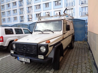 25. e-aukce ČEZ MERCEDES G, RZ 8T71163_upuštěno
