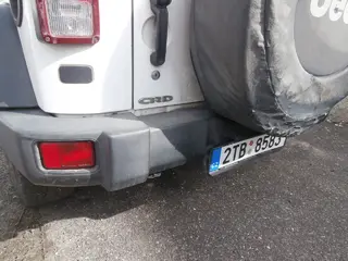 27. e - aukce ČEZ JEEP WRANGLER, RZ 2TB8583