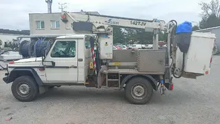 51. e - aukce ČEZ MERCEDES BENZ G 300 plošina Rothlehner, RZ 8T70953