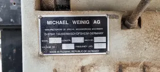 09. EICHHORN - Frézka Weinig Profimat 26 Super