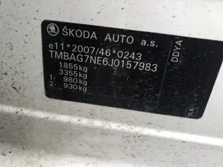 31. e - aukce ČEZ ŠKODA OCTAVIA, RZ 1TH9220