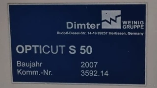 10. EICHHORN - Kapovací pila DIMTER OPTICUT S 50