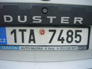 25. e-aukce ČEZ DACIA DUSTER, RZ 1TA7485