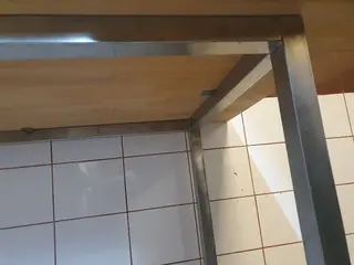 Série LETMO 13 Stůl, deska masiv rám nerez
