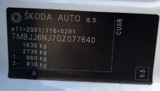 35. e-aukce ČEZ ŠKODA FABIA, RZ 9T92171