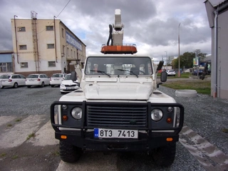 VŘ č. 19 ČEZ LAND ROVER DEFENDER 110 Chassis Cab, RZ 8T37413