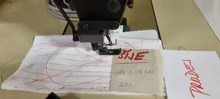 Styl 153. Šicí stroj JUKI MH 481