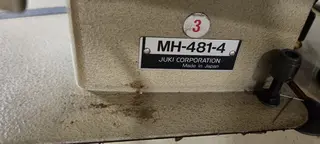Styl 155. Šicí stroj JUKI MH 481