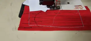 Styl 155. Šicí stroj JUKI MH 481