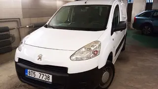 23. e-aukce ČEZ Peugeot Partner, RZ 8T57738