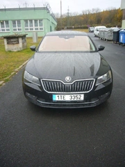 22. e-aukce ČEZ ŠKODA SUPERB, RZ 1TE3352