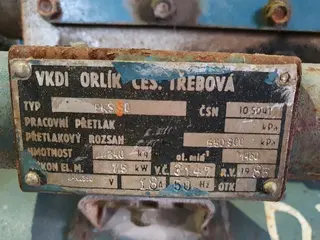 PSJ 21. Kompresor ORLIK PKS 50