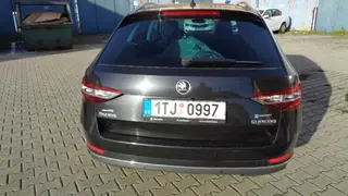 53. e - aukce ČEZ Škoda Superb Combi LK 2,0 TSI, RZ 1TJ0997