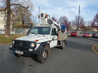 53. e - aukce ČEZ Mercedes Benz G 300 plošina Rothlehner, RZ 9T03558
