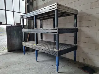 C-Mec 290 svařovací stůl SIEGMUND 1 ks. - 3 000 mm x 1 500 mm