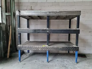 C-Mec 292 svařovací stůl SIEGMUND 1 ks. - 3 000 mm x 1 500 mm