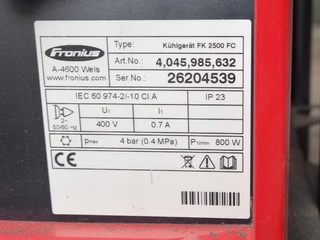 C-Mec 310 svářecí zařízení FRONIUS Magic Wave 3000 Comfort G/F